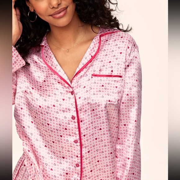 Satin Pajama Set - Picture 3 of 5